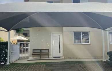 Imagem: A casa em condomínio possui 3 Dormitórios, 2 Banheiros, 3