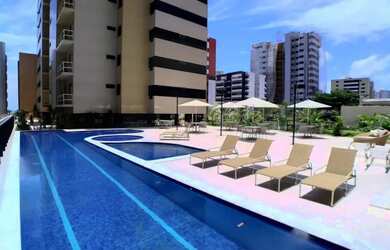 Imagem: O apartamento na cobertura possui 3 Dormitórios, 4 Banheiros