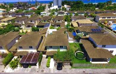 Imagem: A casa em condomínio possui 4 Dormitórios, 5 Banheiros, 4