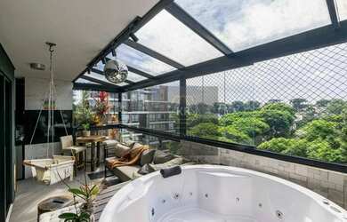 Imagem: O apartamento na cobertura possui 2 Dormitórios, 3 Banheiros