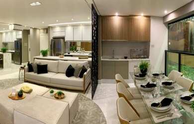 Imagem: O apartamento possui 3 Dormitórios, 4 Banheiros, 2 Vagas na