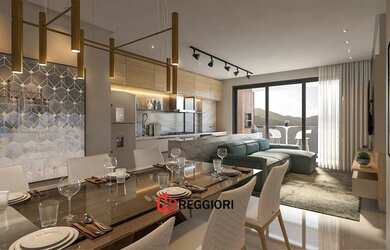 Imagem: O apartamento possui 2 Dormitórios, 2 Banheiros, 1 Vaga na