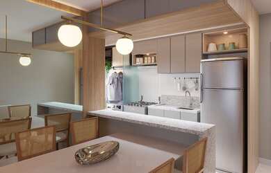 Imagem 13: Orquidário gt. Piscina, 58m² de Área, 1 Vaga na garageme2 Dormitórios