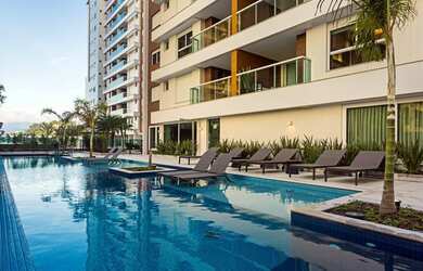 Imagem: O apartamento possui 2 Dormitórios, 3 Banheiros, 2 Vagas na