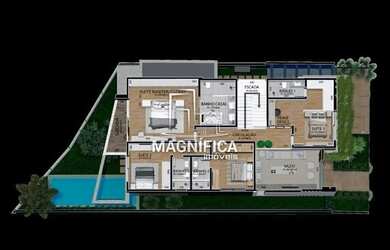 Imagem 9: CASA DE CONDOMINIO com 4 dormitórios à venda por R$ 3.980.000,00 no...