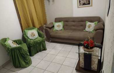 Imagem: O apartamento possui 1 Dormitório, 1 Banheiro, 1 Vaga na garagem