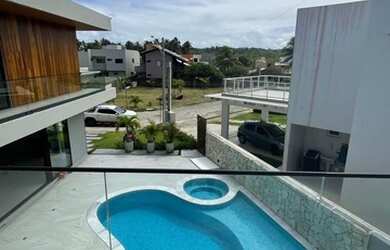 Imagem 12: Casa de praia temporada. Piscina, Churrasqueira, Vista para o mare4 Dormitórios