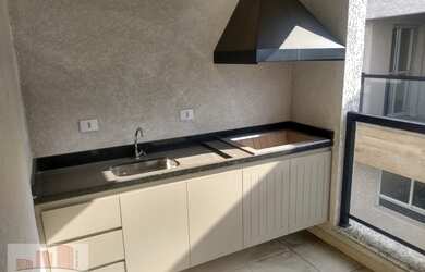 Imagem: O apartamento na cobertura possui 2 Dormitórios, 2 Banheiros