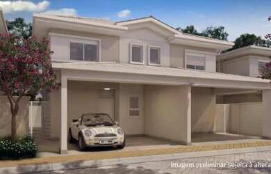 Imagem: A casa em condomínio possui 3 Dormitórios, 3 Banheiros, 2