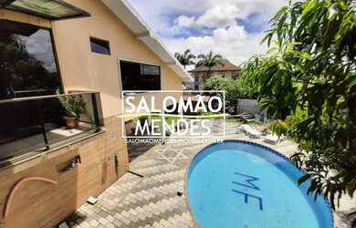 Imagem: A casa em condomínio possui 4 Dormitórios, 5 Banheiros, 5