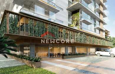 Imagem: O apartamento possui 1 Dormitório, 2 Banheiros, 2 Vagas na