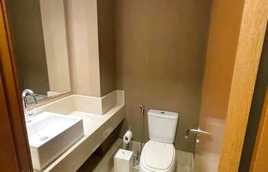 Imagem 10: Sala comercial mobiliada e decorada no Hangar Business Park OPORTUNIDADE!