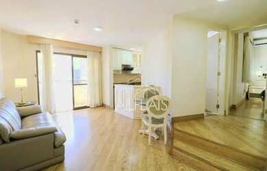 Imagem: O studio possui 1 Dormitório, 1 Banheiro, 1 Vaga na garagem