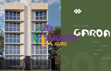 Imagem: O apartamento possui 1 Dormitório, 1 Banheiro, 1 Vaga na garagem