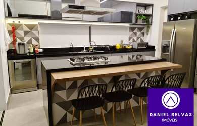 Imagem 9: Casa Alto Padrão Mobiliada À Venda no Residencial Vila Solaia