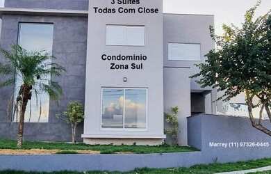 Imagem: A casa possui 3 Dormitórios, 4 Banheiros, 2 Vagas na garagem