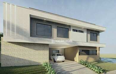 Imagem: A casa em condomínio possui 3 Dormitórios, 4 Banheiros, 2