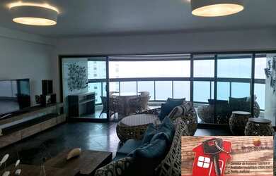 Imagem 10: apartamento frente mar condominio tortugas guaruja 4 suites enseada 224...