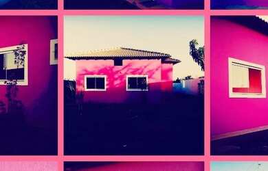 Imagem: A casa em condomínio possui 3 Dormitórios, 2 Banheiros, 5