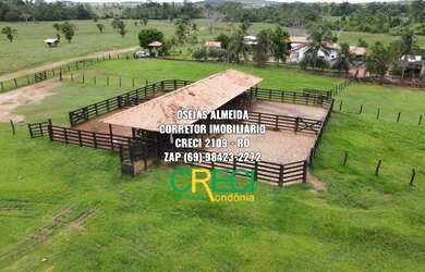 Imagem: A fazenda e está localizado em Santa Luzia D'oeste, RO à venda