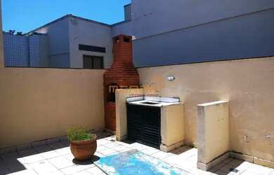 Imagem: O apartamento na cobertura possui 2 Dormitórios, 3 Banheiros