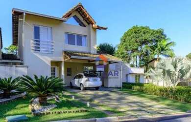 Imagem: A casa em condomínio possui 3 Dormitórios, 3 Banheiros, 4