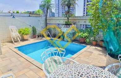 Imagem: O apartamento na cobertura possui 3 Dormitórios, 4 Banheiros