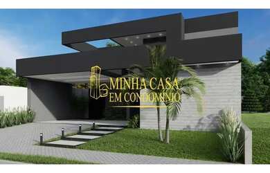 Imagem: A casa em condomínio possui 3 Dormitórios, 5 Banheiros, 4