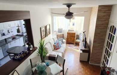 Imagem: O apartamento na cobertura possui 3 Dormitórios, 2 Banheiros