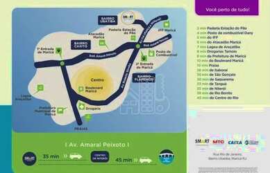 Imagem 8: Casa com 2 dormitórios à venda, 53 m² por R$ 214.900 - Ubatiba - Maricá/RJ