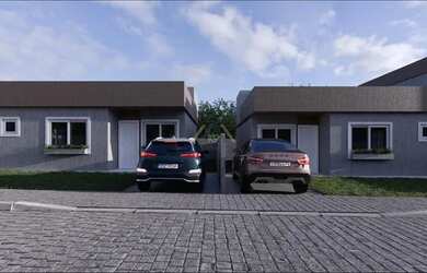 Imagem: A casa em condomínio possui 3 Dormitórios, 2 Banheiros, 2