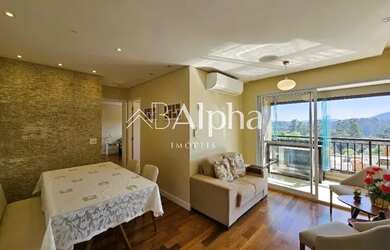 Imagem: O apartamento possui 1 Dormitório, 2 Banheiros, 1 Vaga na garagem