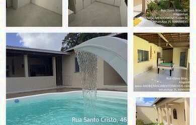 Imagem: A casa possui 3 Dormitórios, 4 Banheiros, 3 Vagas na garagem