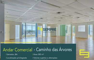 Imagem 1: Andar corporativo para alugar no Caminho das Árvores em Salvador/BA