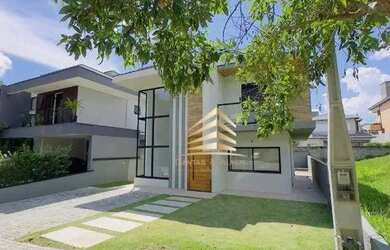 Imagem: A casa em condomínio possui 3 Dormitórios, 5 Banheiros, 4