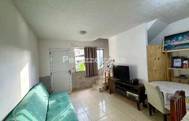 Imagem: A casa em condomínio possui 2 Dormitórios, 2 Banheiros, 2