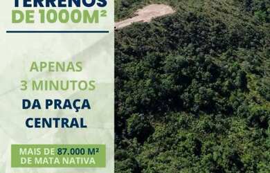 Imagem: O terreno possui 1.000m² de Área e está localizado em Asa