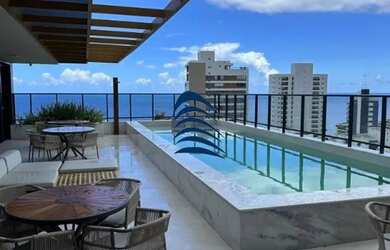 Imagem 11: Blue Barra - Excelente quarto e sala com 27,14 m2, cozinha americana,...