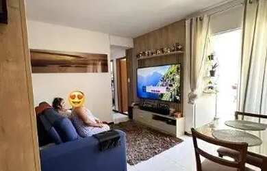 Imagem: O apartamento possui 2 Dormitórios, 1 Banheiro, 1 Vaga na garagem