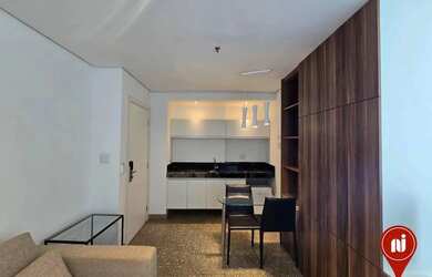 Imagem: O apartamento possui 1 Dormitório, 1 Banheiro, 30m² de Área