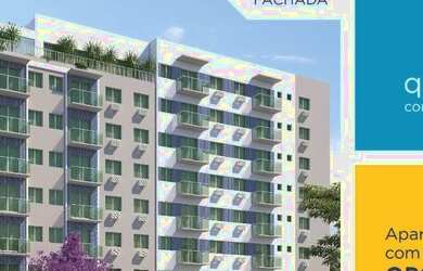 Imagem: O apartamento possui 2 Dormitórios, 2 Banheiros, 1 Vaga na