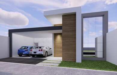 Imagem: A casa em condomínio possui 3 Dormitórios, 5 Banheiros, 3