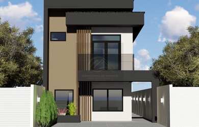 Imagem: A casa possui 3 Dormitórios, 3 Banheiros, 2 Vagas na garagem