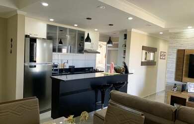 Imagem: O apartamento e possui 3 Dormitórios, Suítes, 2 Banheiros