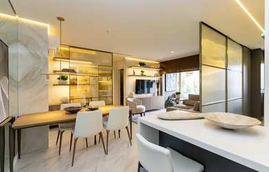 Imagem: O apartamento possui 2 Dormitórios, 2 Banheiros, 1 Vaga na