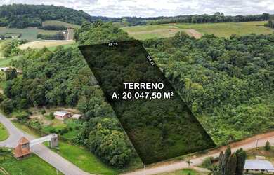 Imagem: O terreno possui 20.047m² de Área e está localizado em Flores