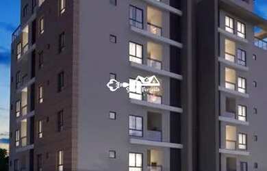 Imagem: O apartamento possui 3 Dormitórios, 1 Banheiro, 1 Vaga na garagem