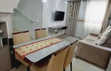 Imagem: A casa em condomínio possui 2 Dormitórios, 2 Banheiros, 2