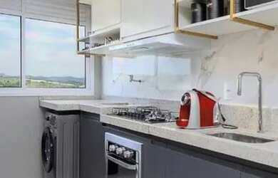 Imagem: O apartamento possui 3 Dormitórios, 2 Banheiros, 1 Vaga na