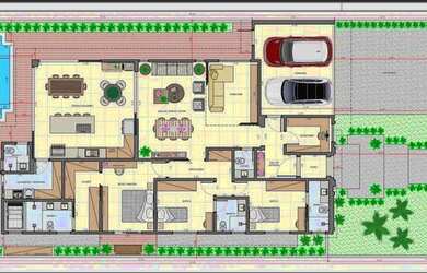 Imagem 7: Casa com 3 dormitórios à venda, 244 m² por R$ 3.200.000,00 - Residencial Quinta do Golfe